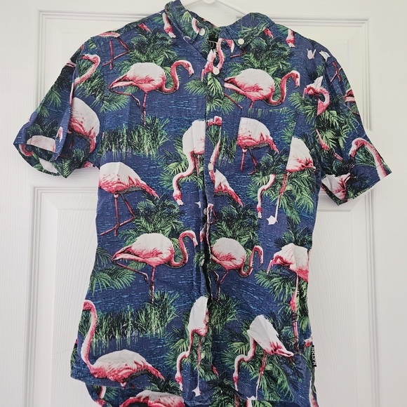 BKLYN Athletics Other - BKLYN Athletics Tropical Print Shirt